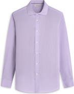 Bugatchi Axel Shaped Fit Linen Button-Up Shirt