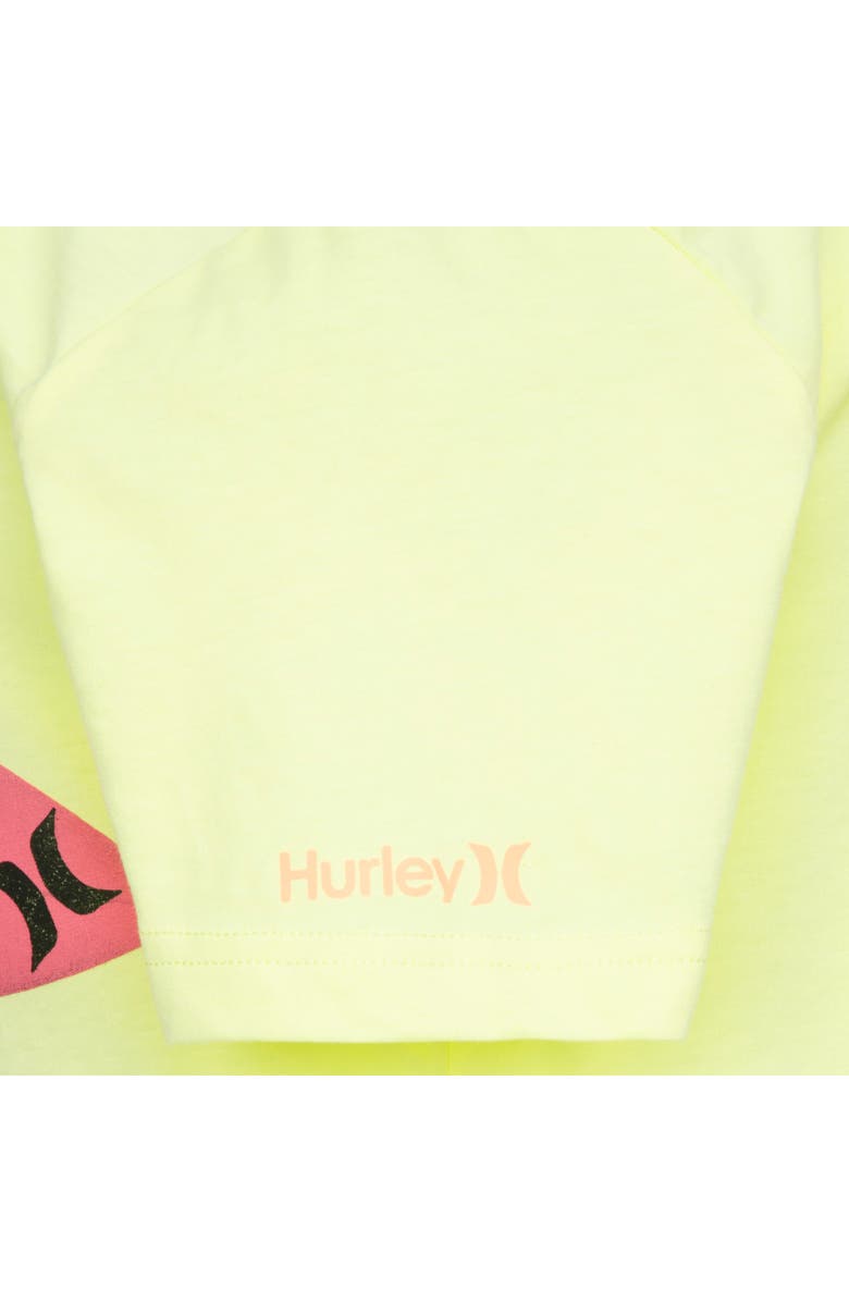 Hurley Kids' Monkey Graphic T-Shirt, Alternate, color, Heavenly Yellow