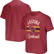 NFL X DARIUS RUCKER Men's NFL x Darius Rucker Collection by Fanatics Cardinal Arizona Cardinals Stripe T-Shirt