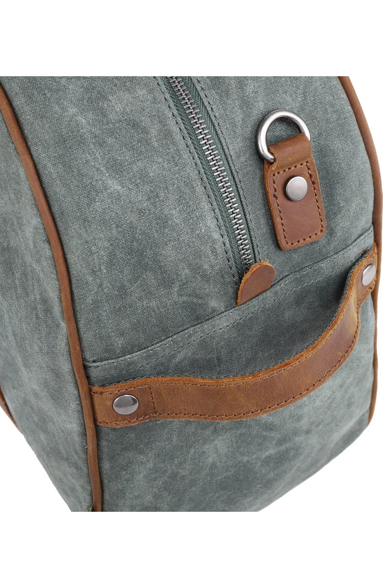THE SAME DIRECTION Stone Creek Waxed Canvas Weekend Bag, Alternate, color,