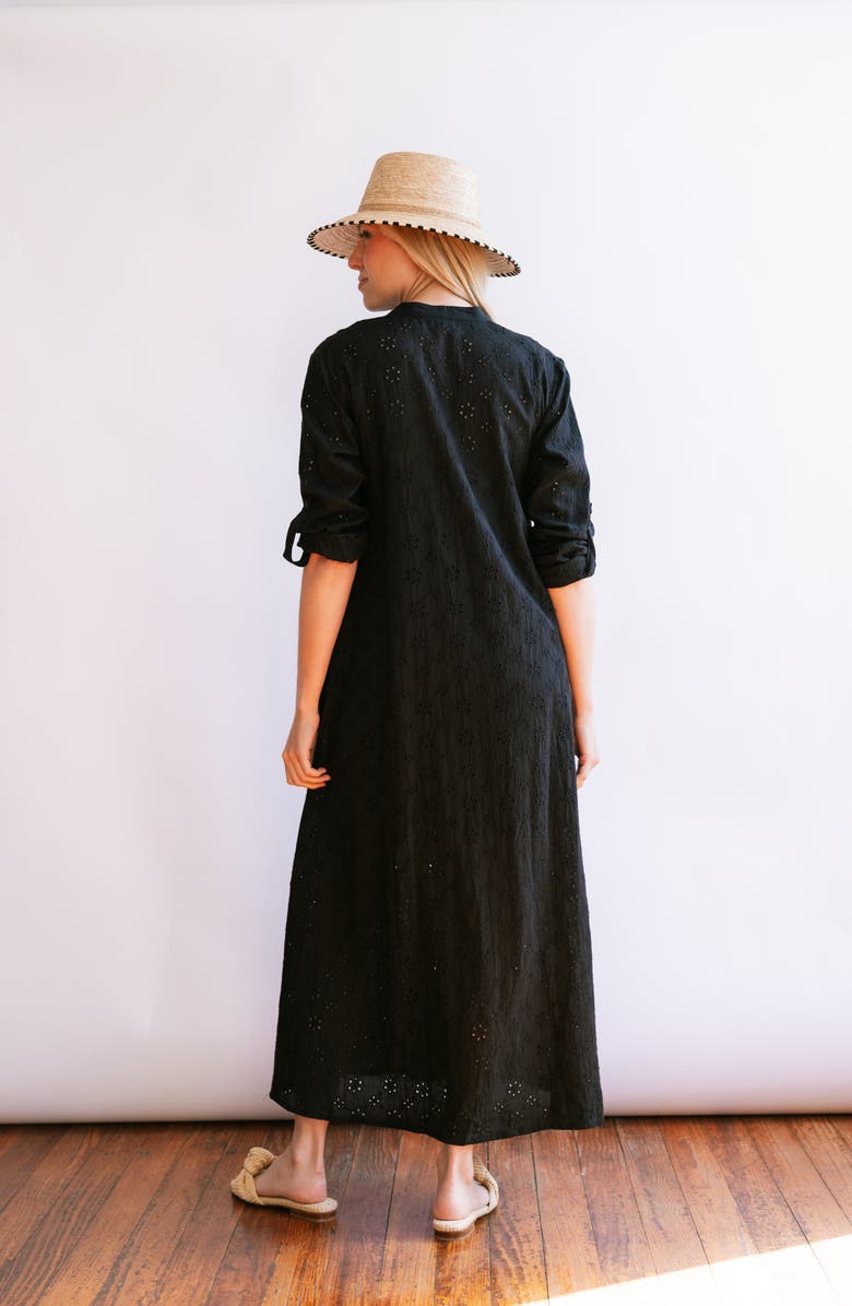 Sunshine Tienda Jakeline Palm Staw Hat, Alternate, color, Black