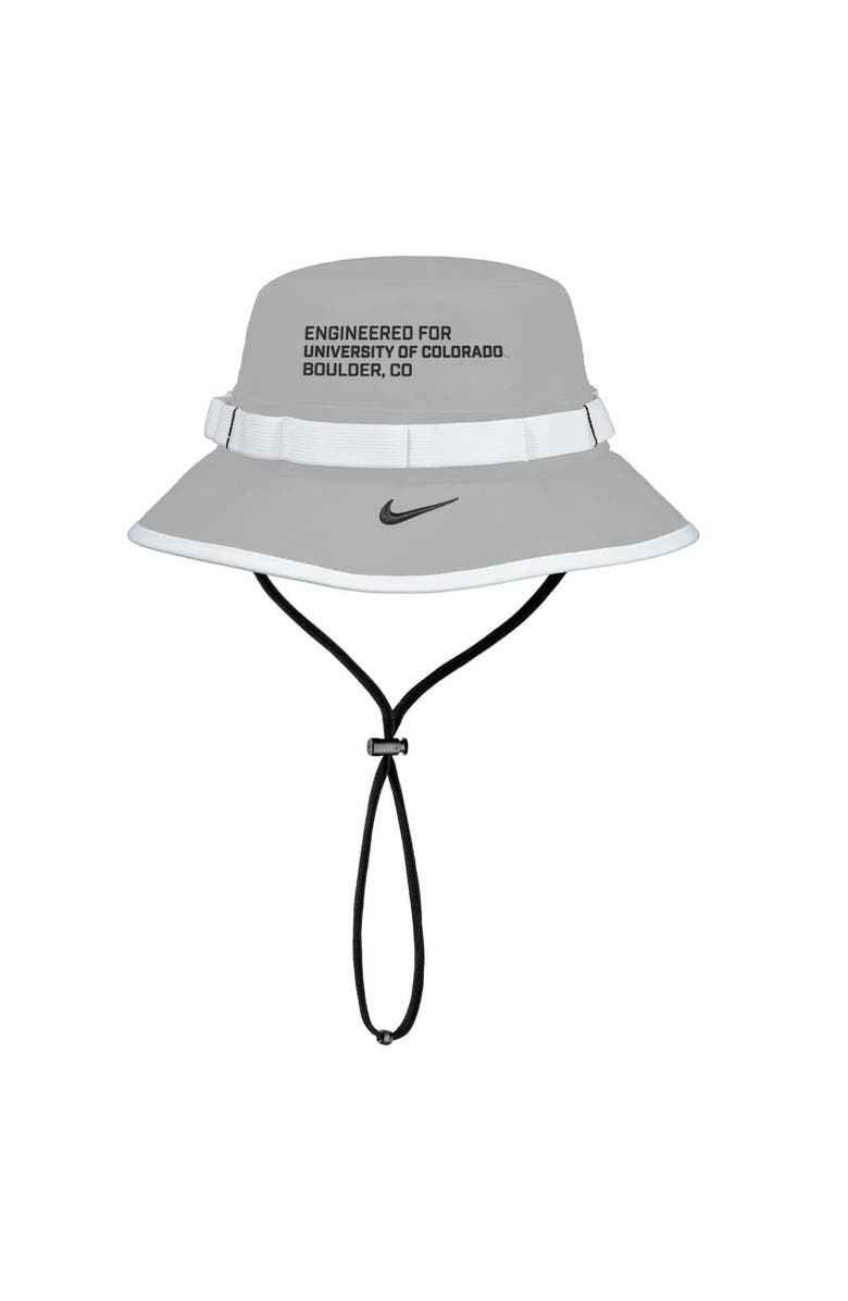 Nike Men's Nike Gray Colorado Buffaloes 2025 On-Field Boonie Performance Bucket Hat, Alternate, color, Gray