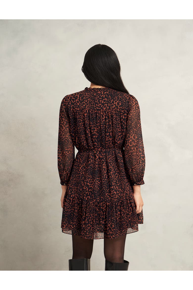 Monikah Dress, Alternate, color, Black Copper