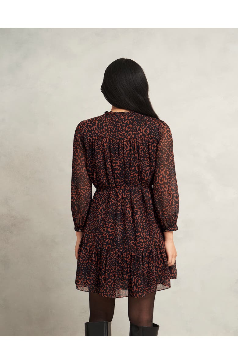 HOBBS LONDON Monikah Dress, Alternate, color, Black Copper