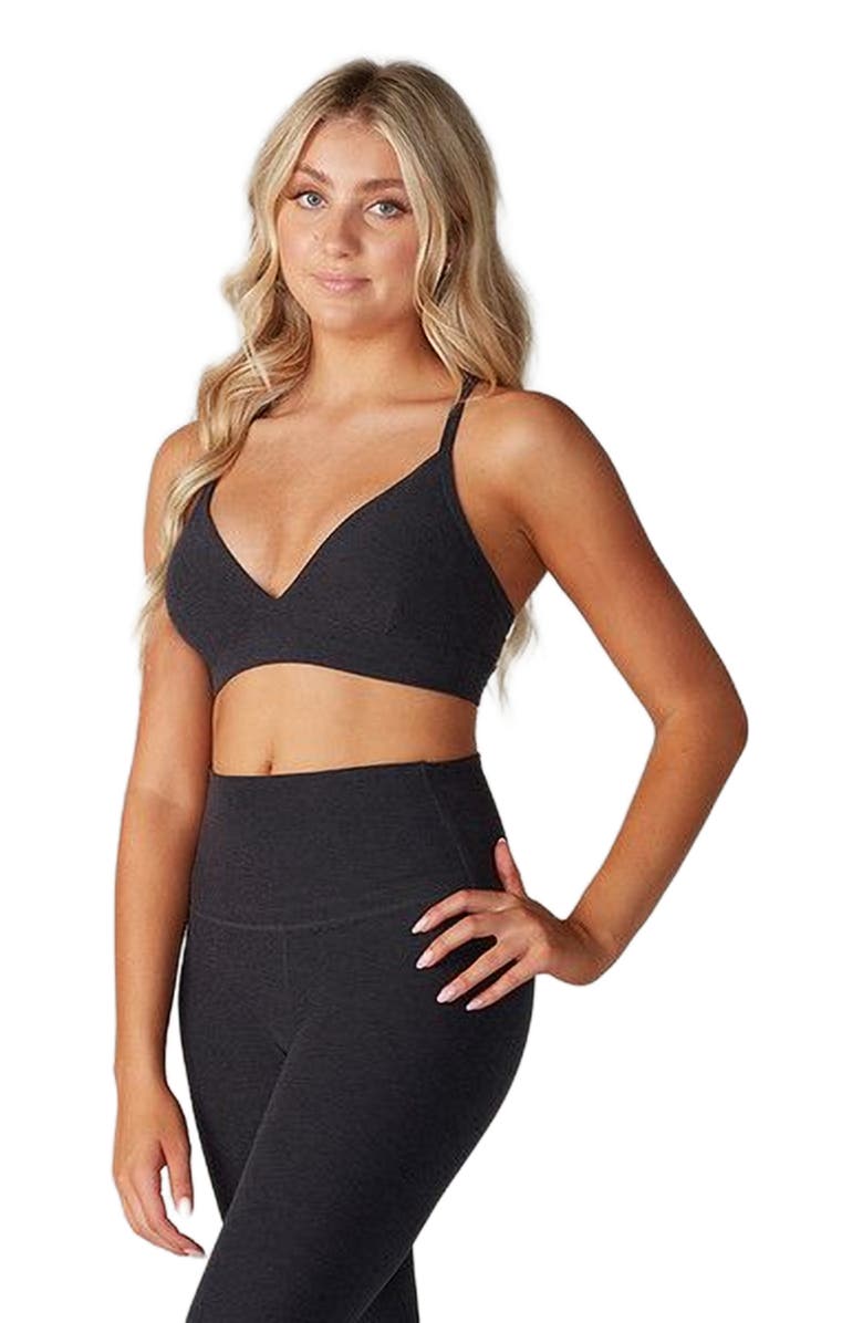 Tavi Adjustable Studio Bra, Alternate, color, Midnight Melange