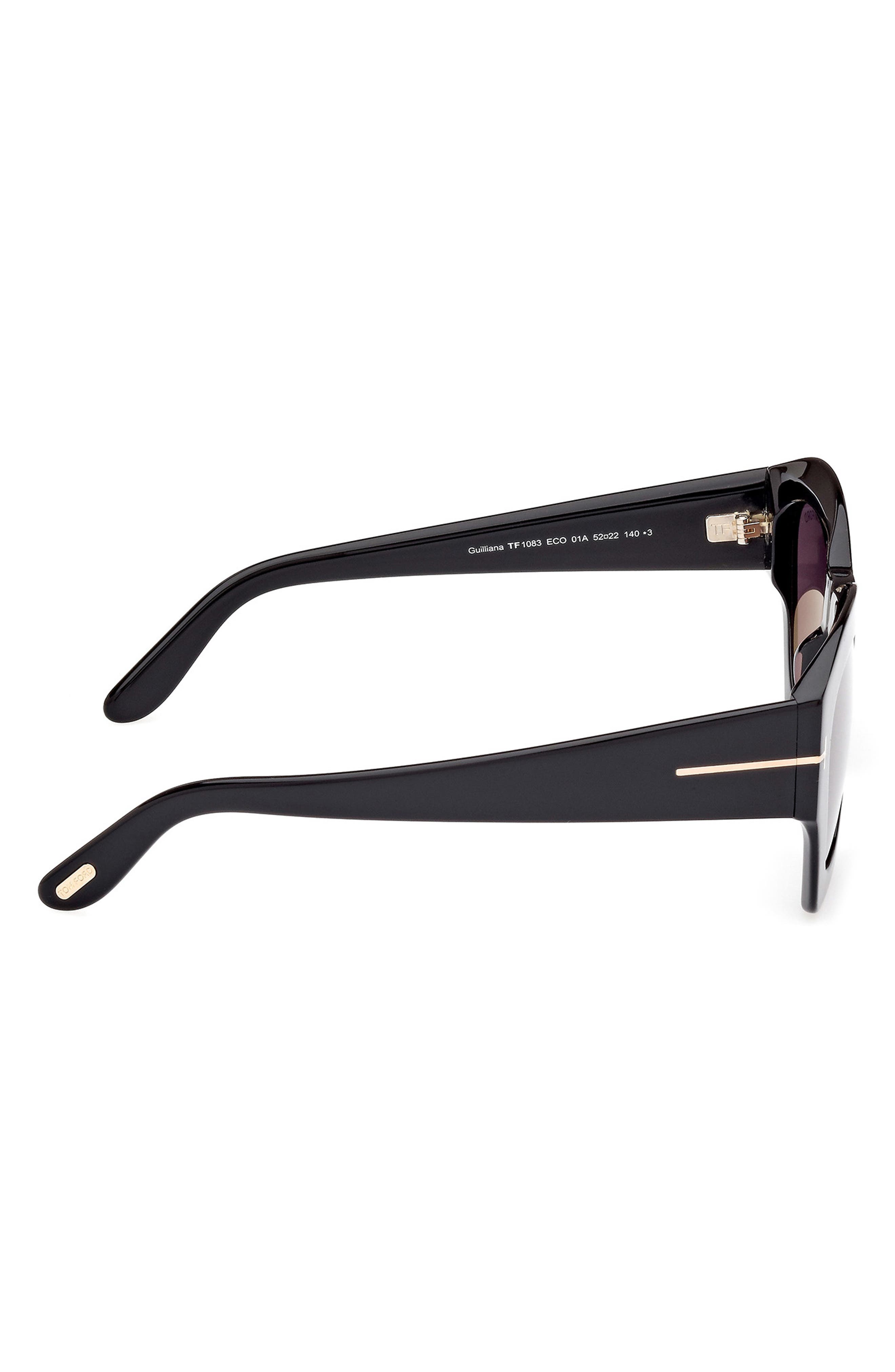 TOM FORD Guilliana 52mm Geometric Sunglasses (Women) | Nordstrom display picture 2