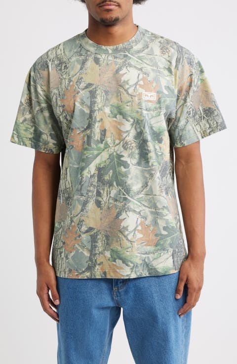 Eyes 3 Camo Graphic T-Shirt