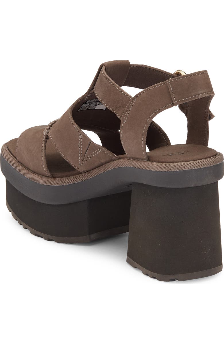 UGG<sup>®</sup> New Heights Platform Sandal, Alternate, color, Molasses
