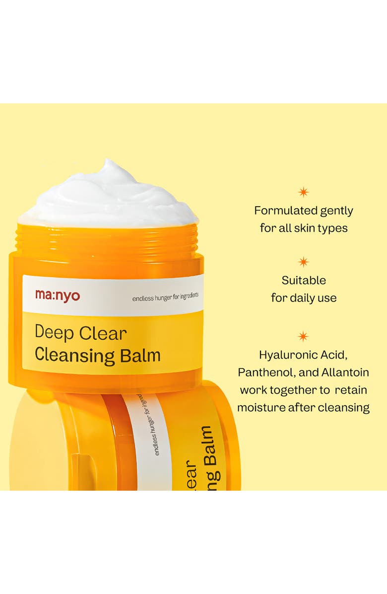 ma:nyo Deep Clear Cleansing Balm, Alternate, color, Yellow