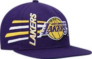 Mitchell & Ness Men's Mitchell & Ness Purple Los Angeles Lakers Retro Bolt Deadstock Snapback Hat