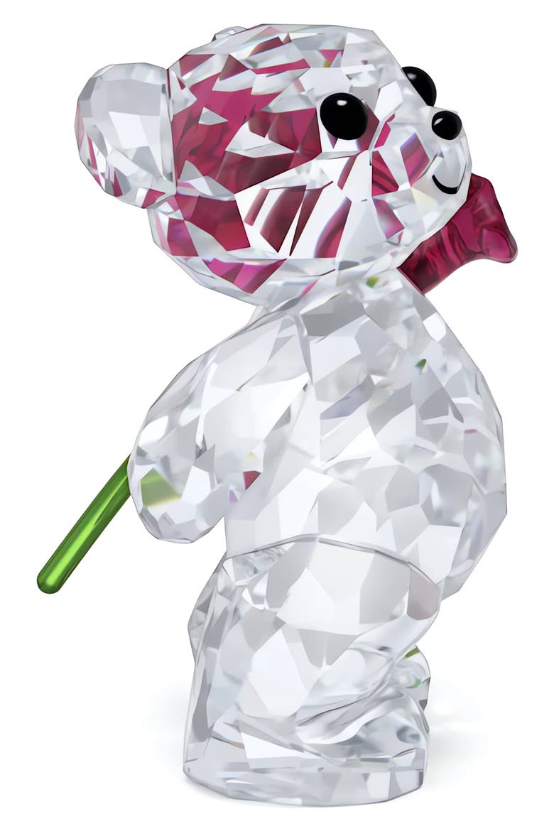 Kris Bear A Rose with Love Figurine, Alternate, color, WHITE