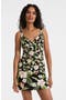  Hibiscus Floral/Black
