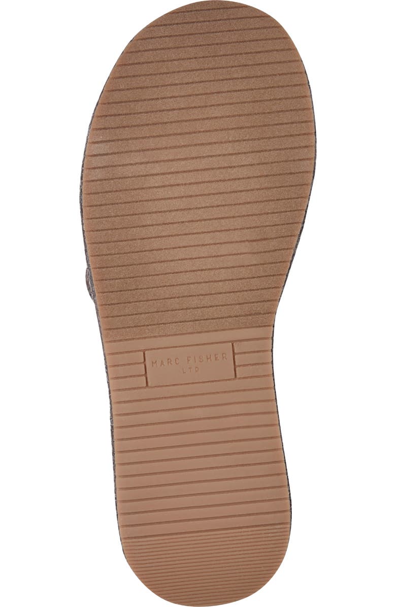 Marc Fisher LTD Daylin Platform Sandal, Alternate, color, Medium Brown