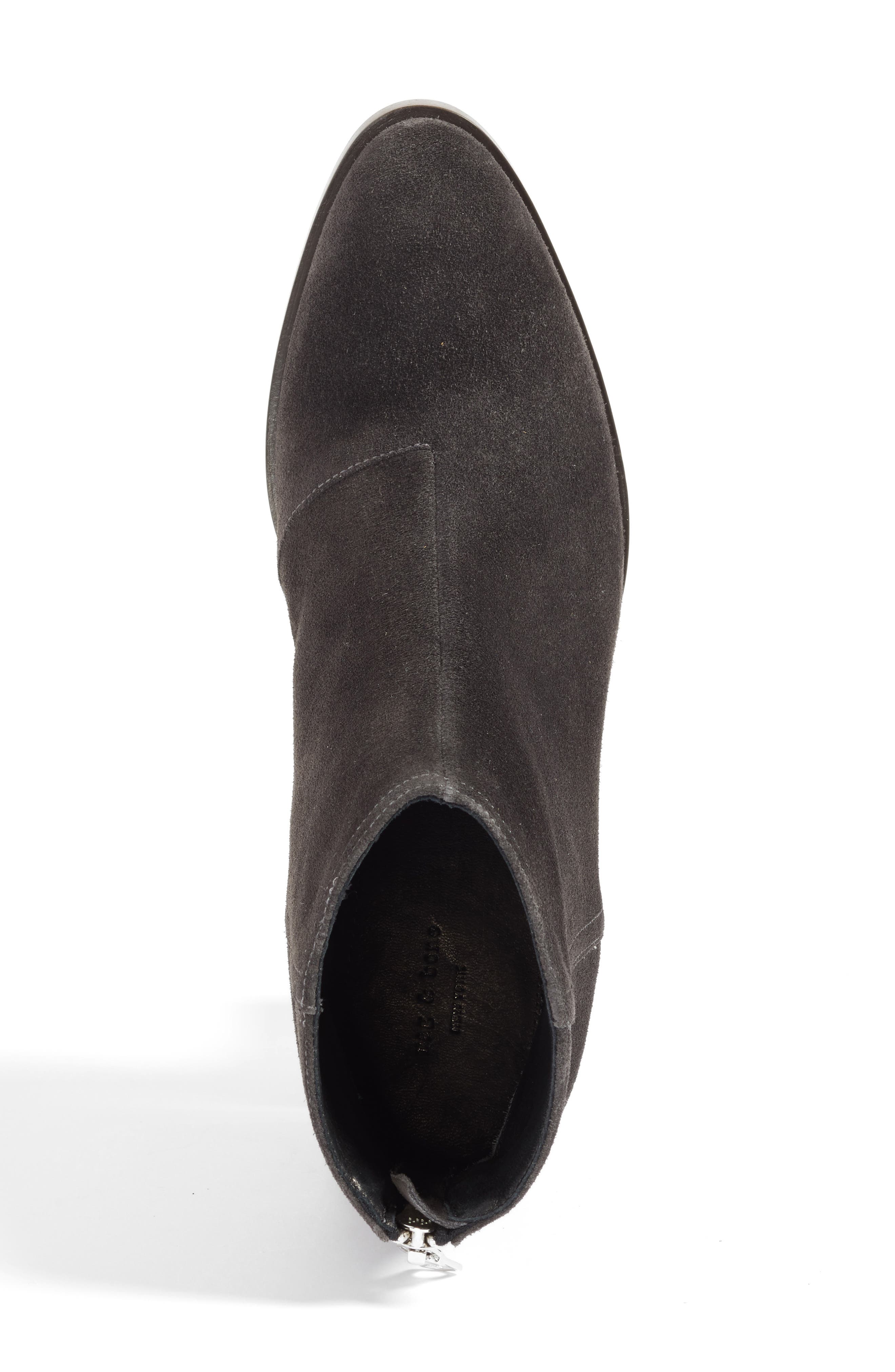 Wesley Bootie, Alternate, color, ASPHALT SUEDE