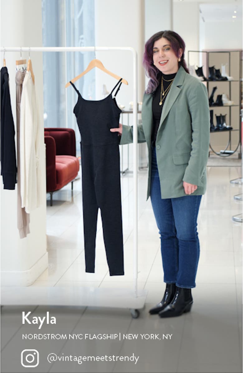 Uplevel Space Dye Midi Jumpsuit, sales video thumbnail