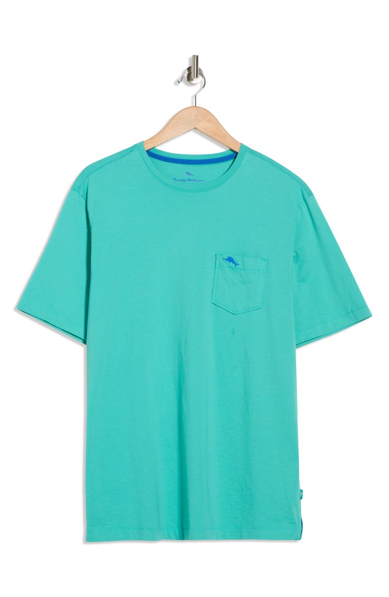 Tommy Bahama New Bali Sky Original Fit Pocket T-Shirt, Alternate, color, Kohala Tea