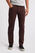 FRAME Modern Straight Leg Five-Pocket Twill Pants
