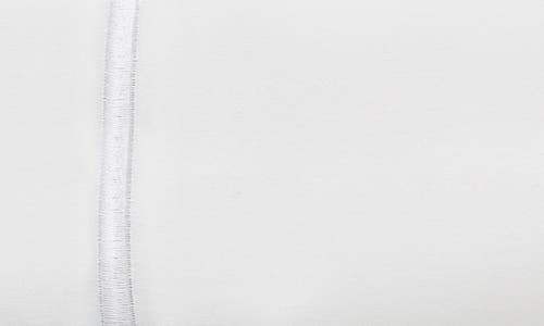 Melange Home Framed 600 Thread Count Sateen Sheet Set In White