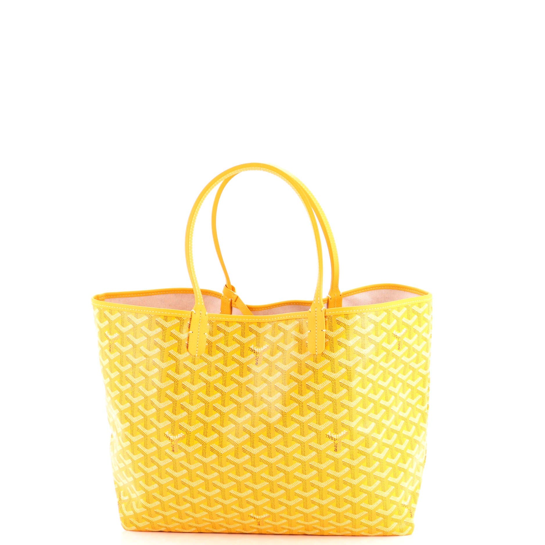 Pre-Owned Goyard Saint Louis Tote Coated Canvas PM, Alternate, color, Yellow