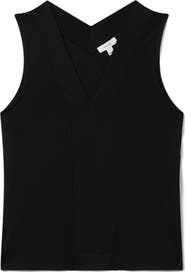 Reiss Mira Sleeveless Wool & Cashmere Top