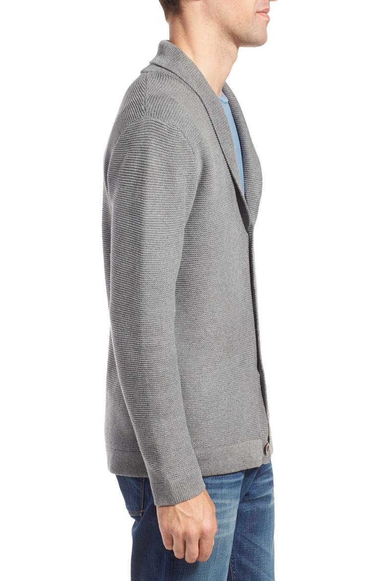 'Chicago' Shawl Cardigan, Alternate, color, MEDIUM GREY