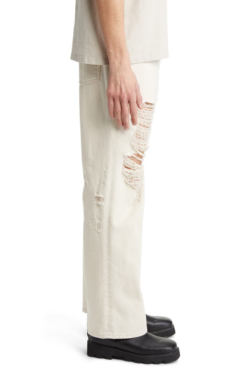 FRAME Distressed Wide Leg Jeans, Alternate, color, 
