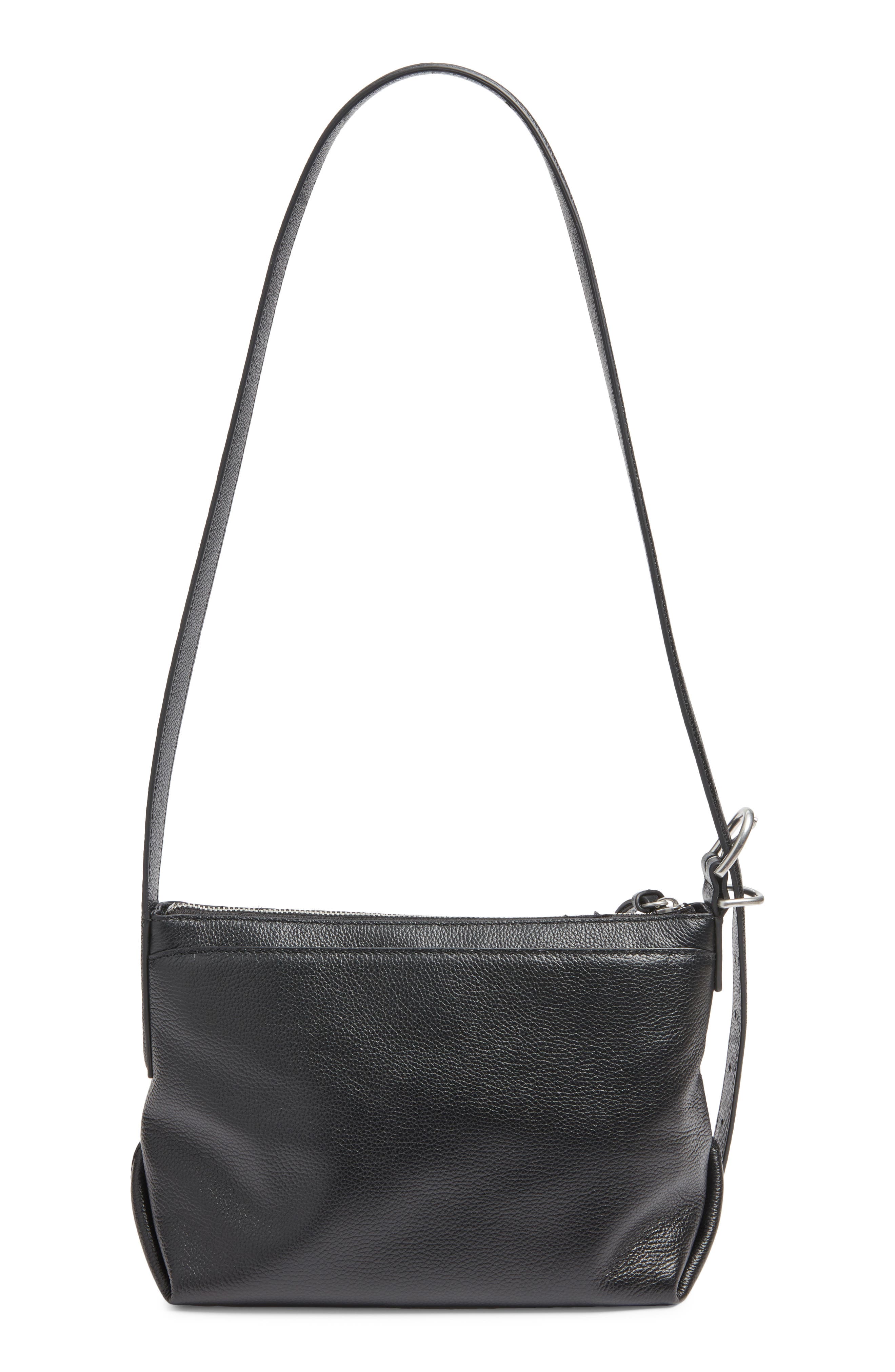Uptown Convertible Shoulder Bag, Alternate, color, BLACK