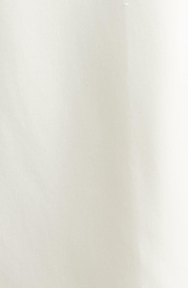 POSSE Elspeth Button Front Belted Wool Midi Skirt, Alternate, color, Cream