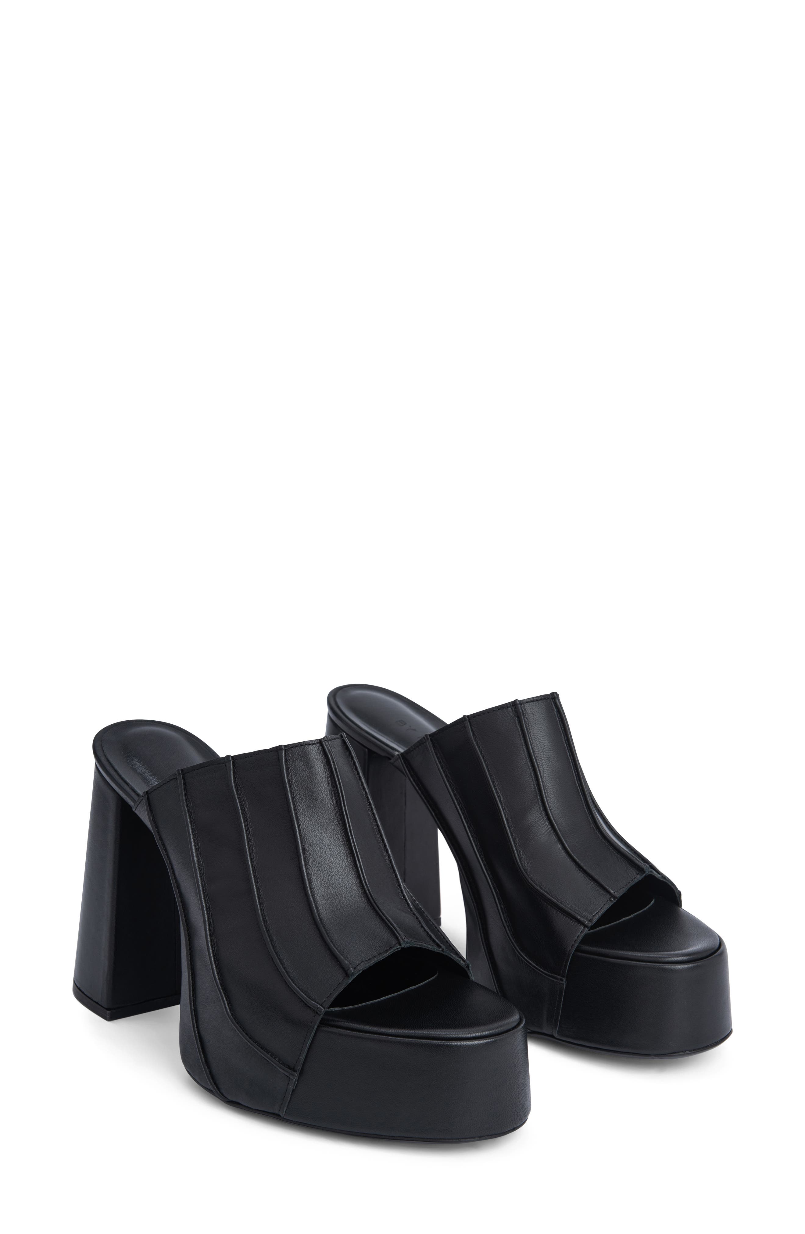 By Far Brad Platform Sandal, Main, color, 