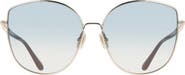 FERRAGAMO 60mm Gradient Round Sunglasses