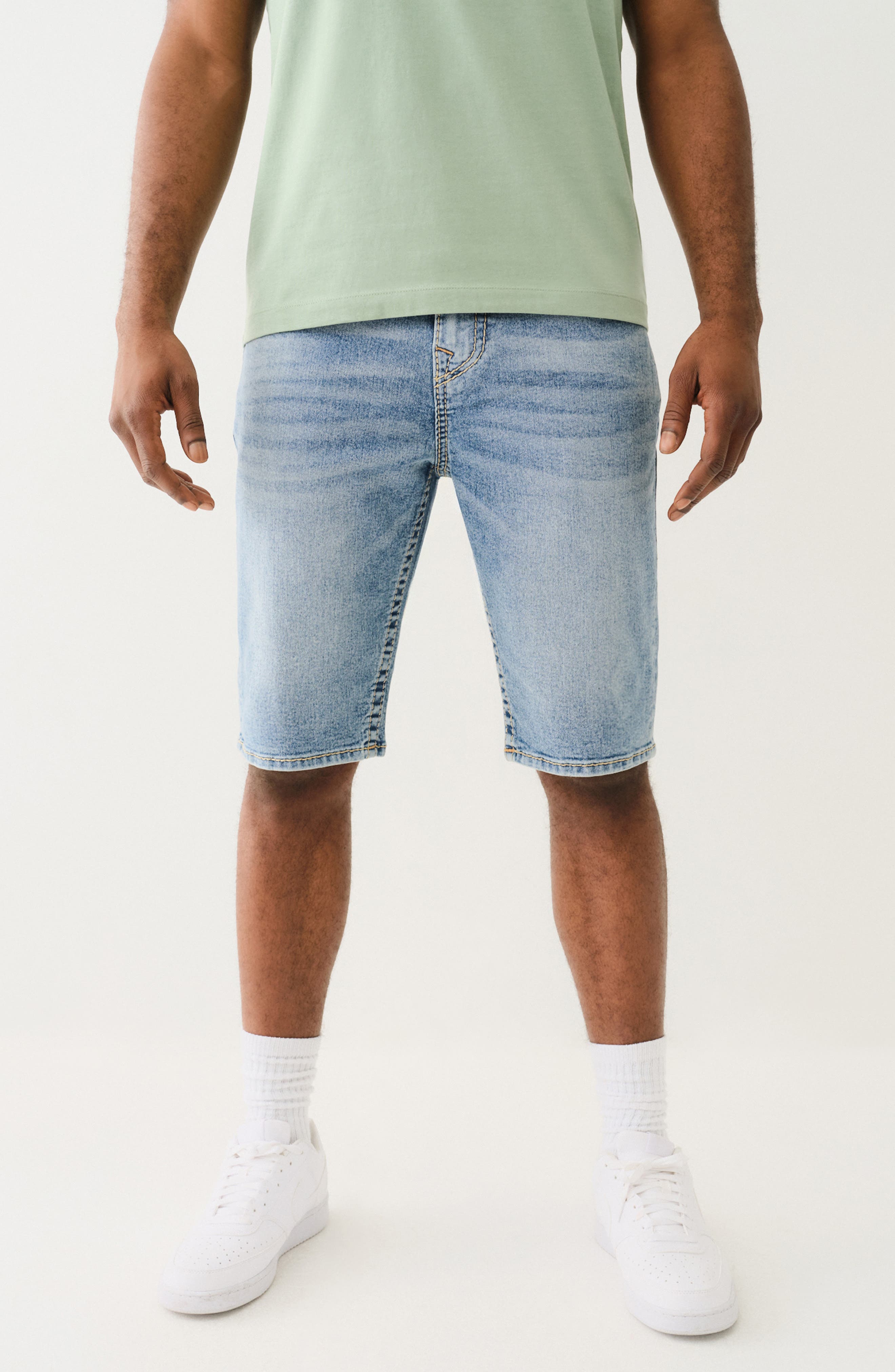True Religion Ricky Big T Flap Shorts