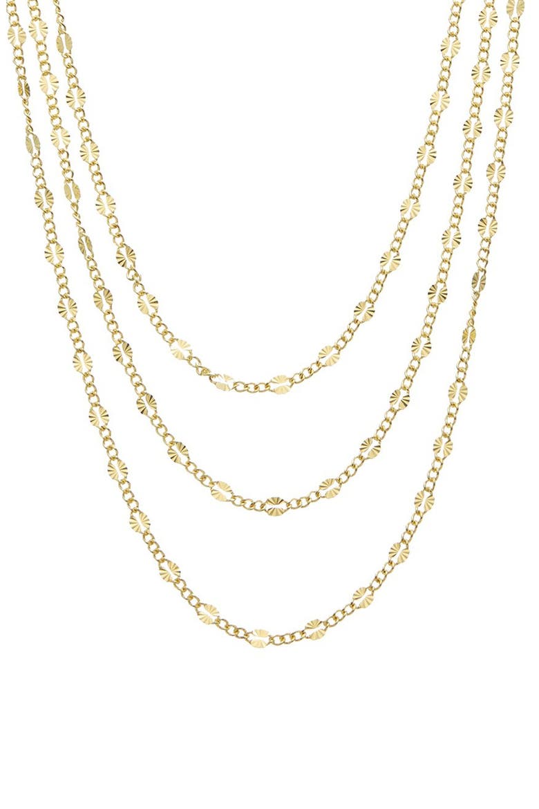 Multistrand Necklace, Alternate, color, YELLOW