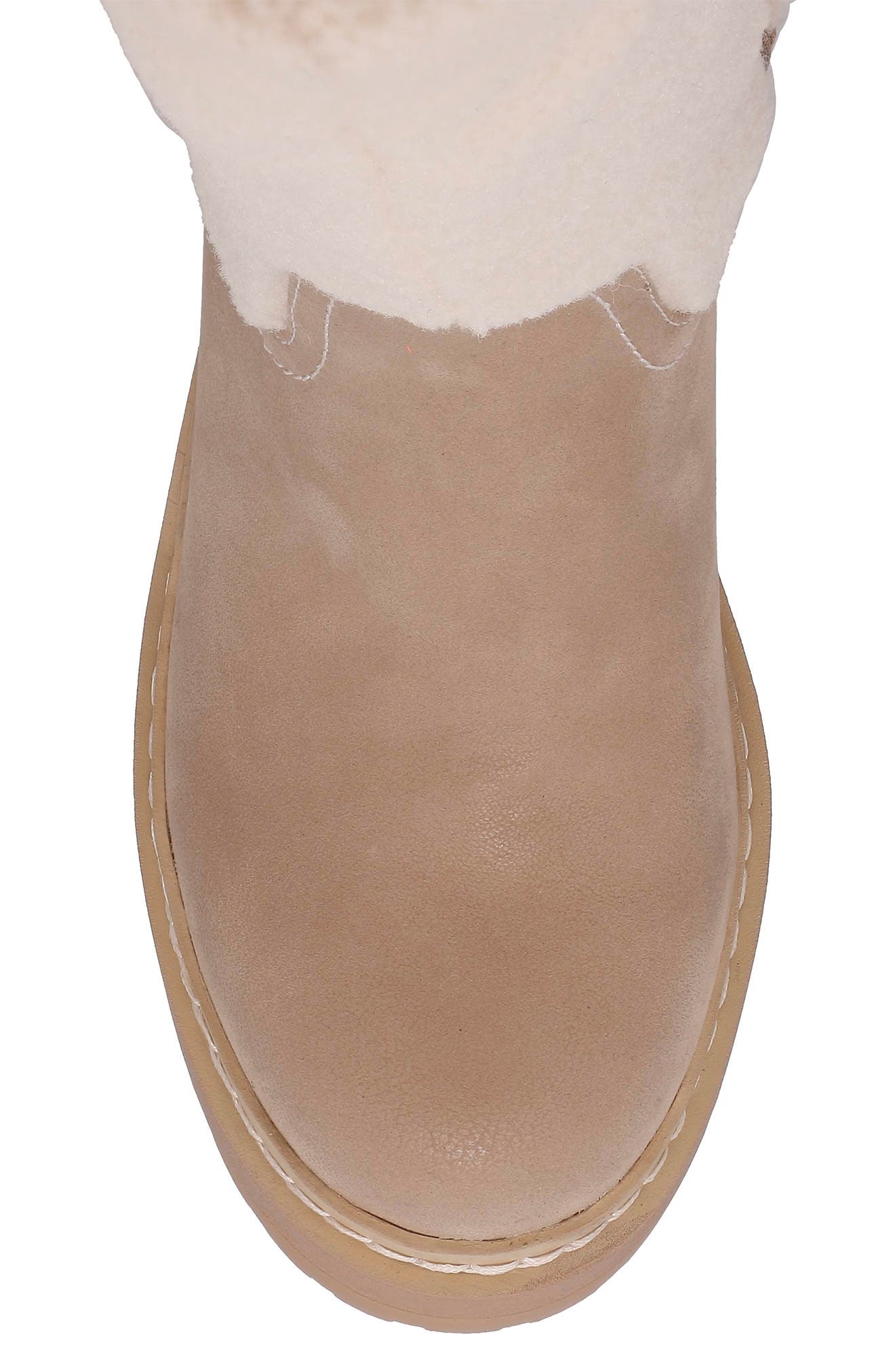 MIA Teirson Faux Shearling Platform Boot, Alternate, color, 