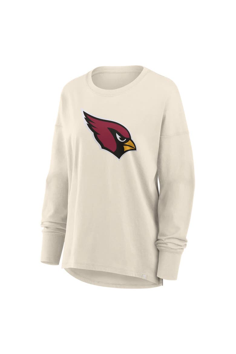 Women's Fanatics Cream Arizona Cardinals Dove Legacy Long Sleeve T-Shirt, Alternate, color, Cream