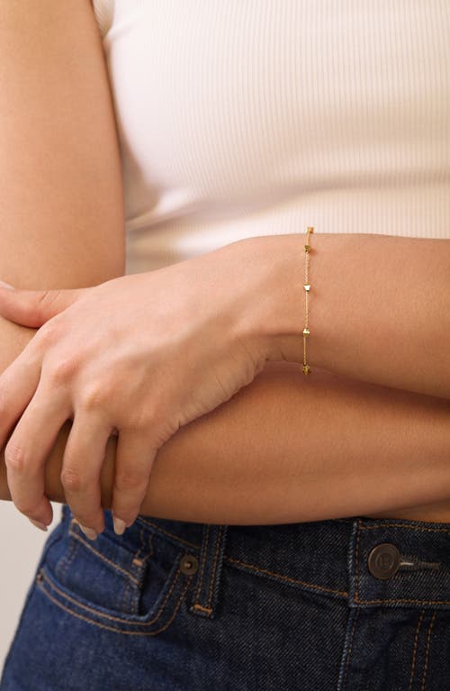 Bony Levy 14k Gold Line Bracelet In Gold