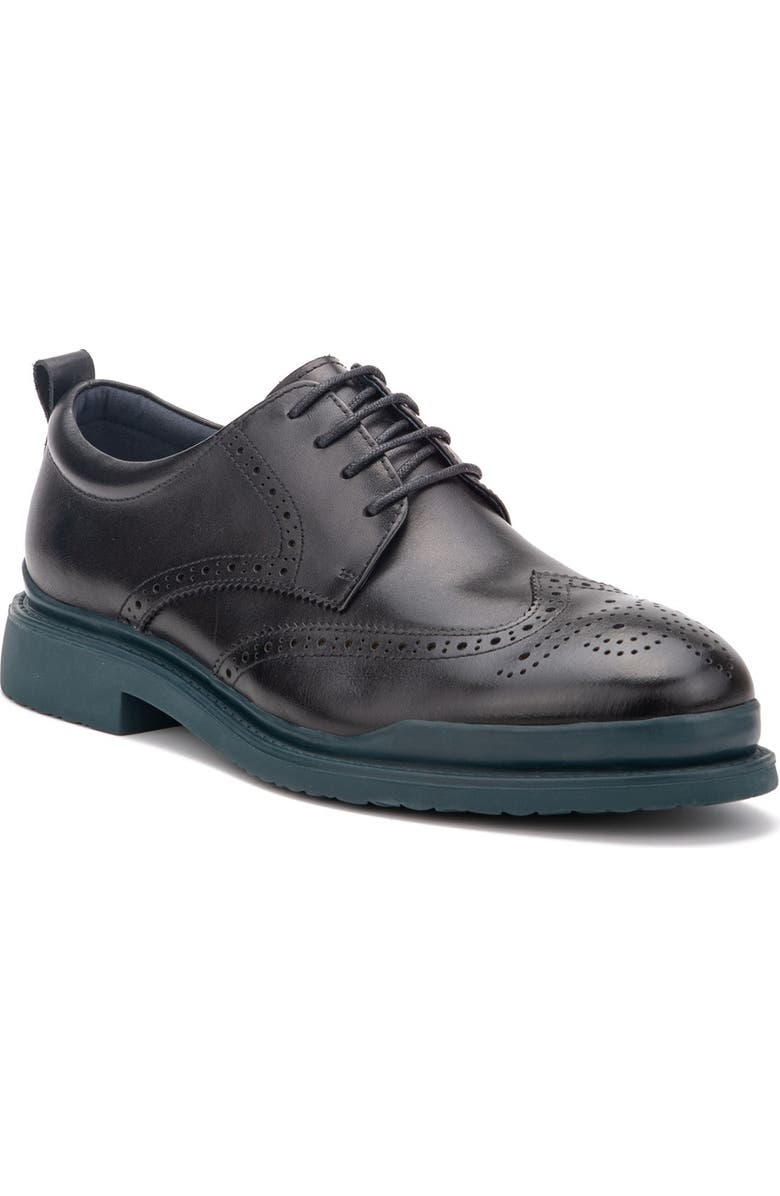 VINTAGE FOUNDRY Lima Wingtip Leather Derby, Main, color,