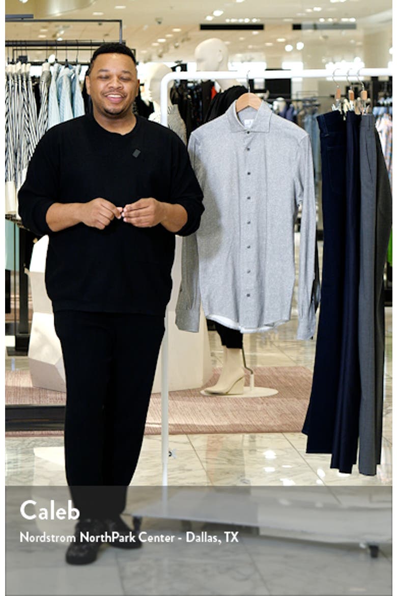 Modern 4Flex Stretch Cotton Knit Button-Up Shirt video