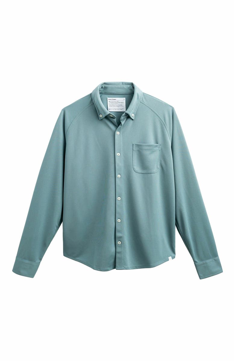 Ministry of Supply Men's Apollo Raglan Sport Shirt, Alternate, color,