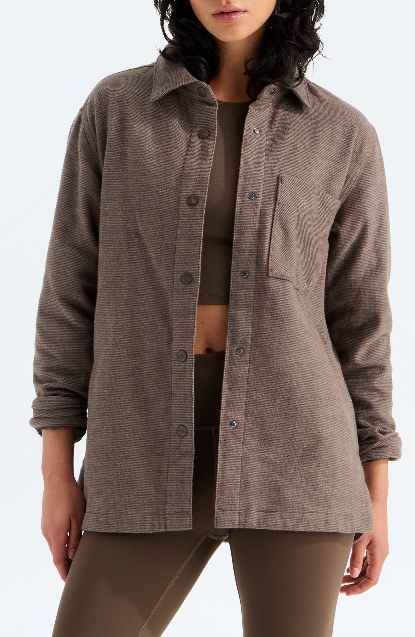selected SMOKEY BROWN GRAIN PLAID