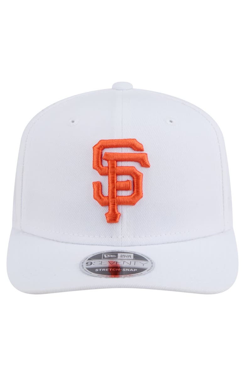 New Era Men's New Era White San Francisco Giants COOLERA 9SEVENTY Adjustable Hat, Alternate, color, White