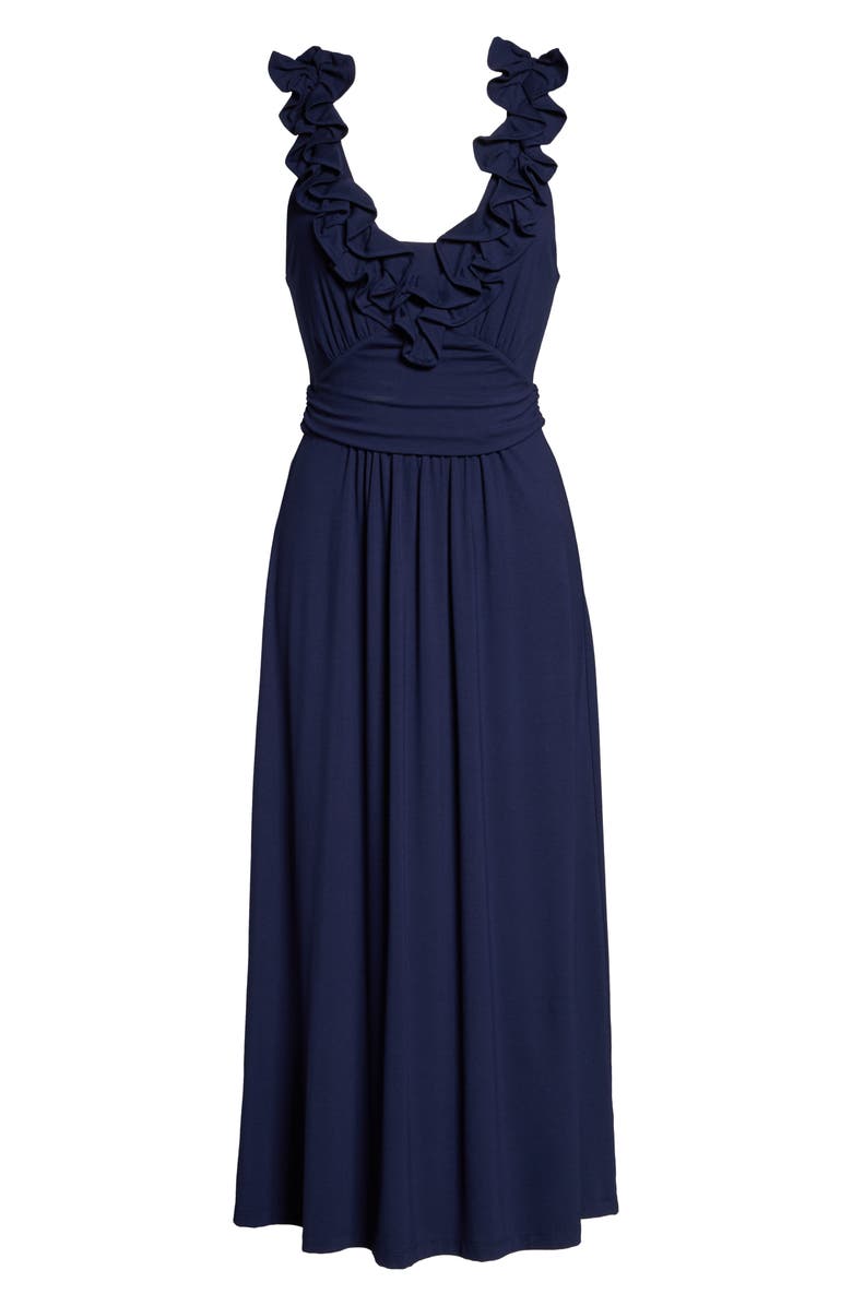 Lilly Pulitzer<sup>®</sup> Leena Ruffle Midi Dress, Alternate, color, 