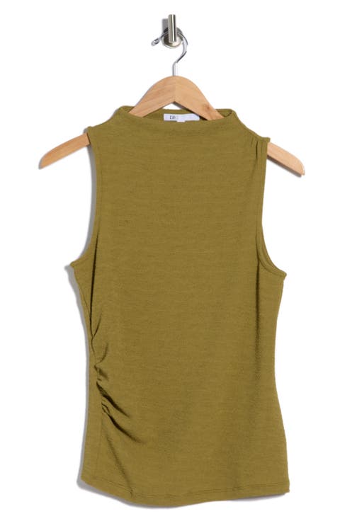 Textured Boat Neck Sleeveless Top