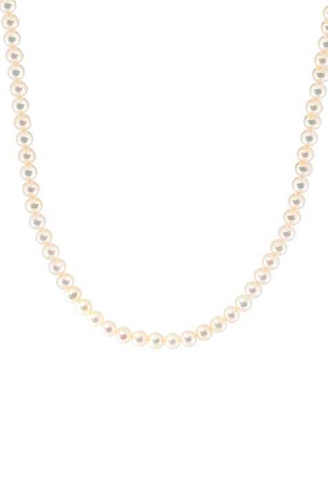 Sterling Silver Freshwater Pearl Necklace