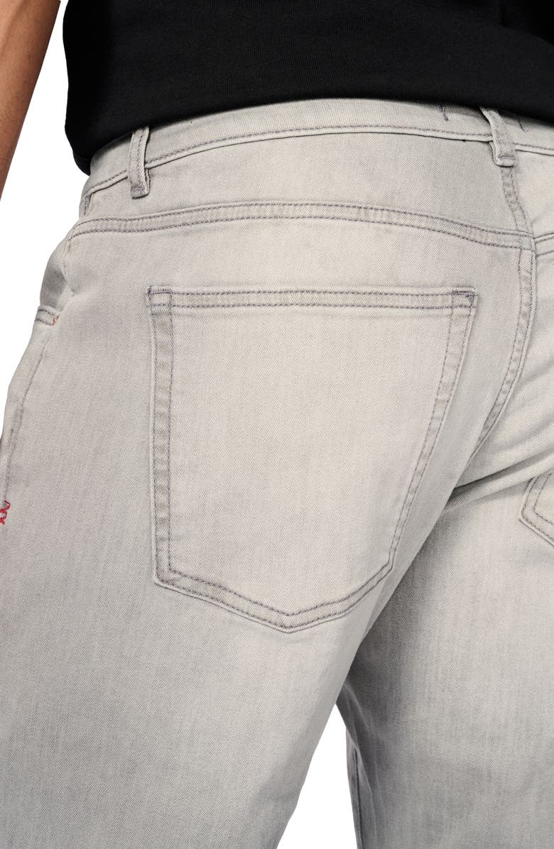 WARP+WEFT ORD Straight Leg Jeans, Alternate, color, Smoke