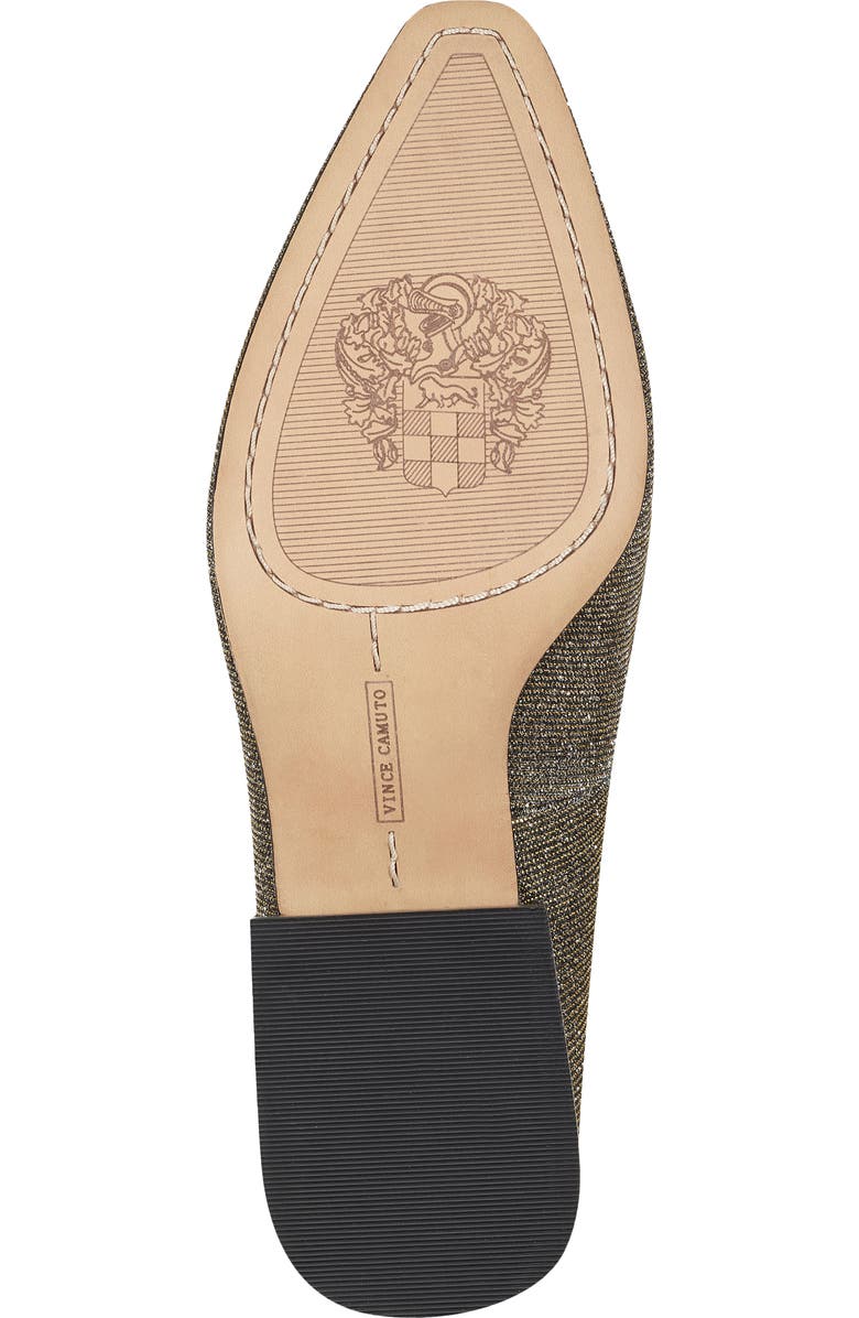 Vince Camuto Adealia Loafer Pump, Alternate, color, Pewter Glitter Fabric