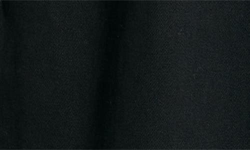 Obey Commons Flat Front Cotton Twill Chinos In Black