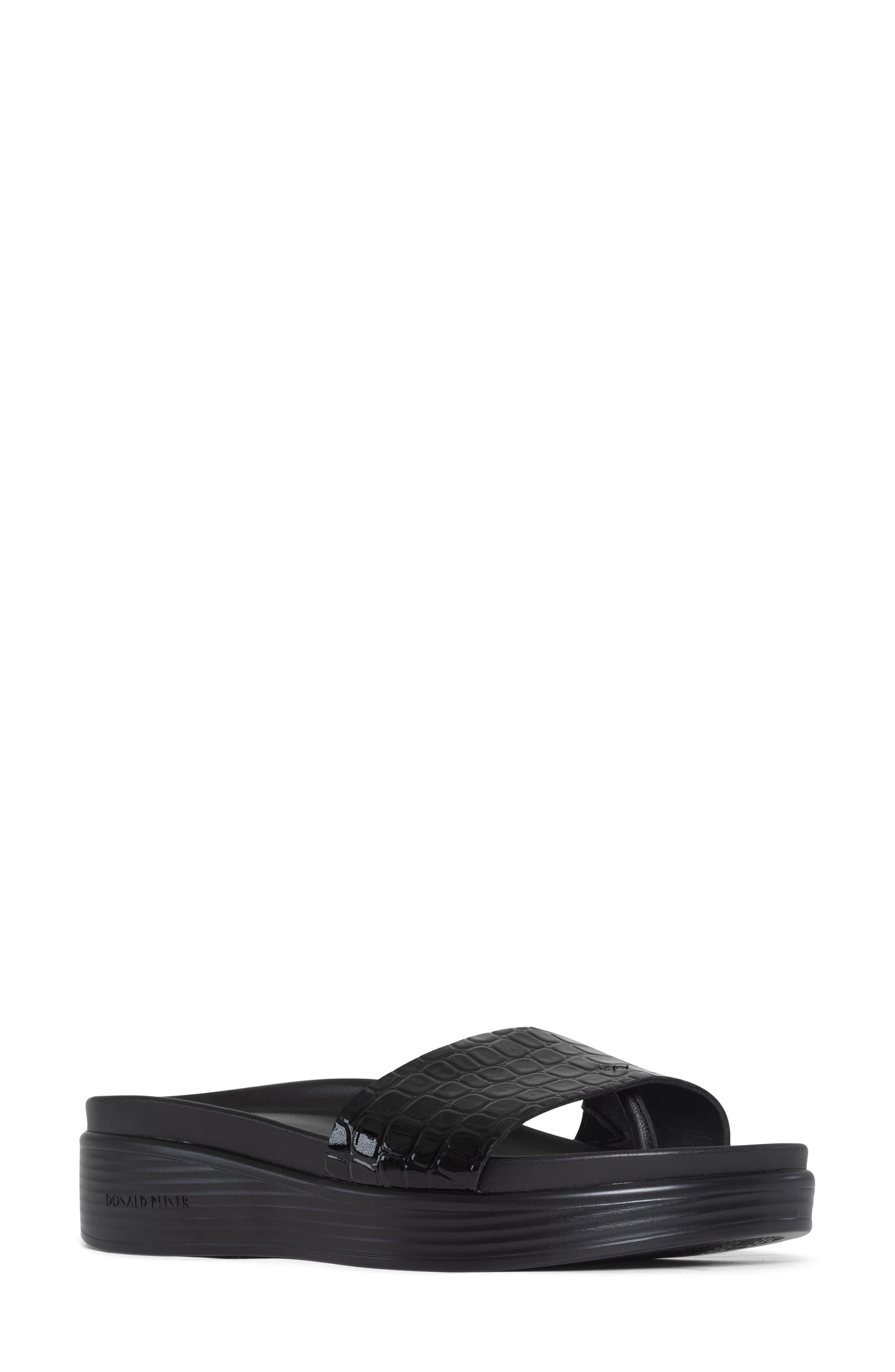 Donald Pliner Fiji Suede Slide Sandal