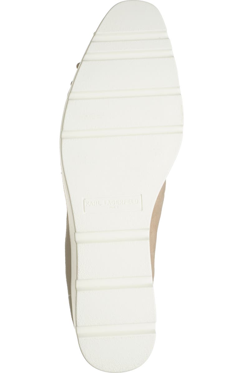 KARL LAGERFELD PARIS Brinlee Platform Loafer, Alternate, color, Latte/Chmp