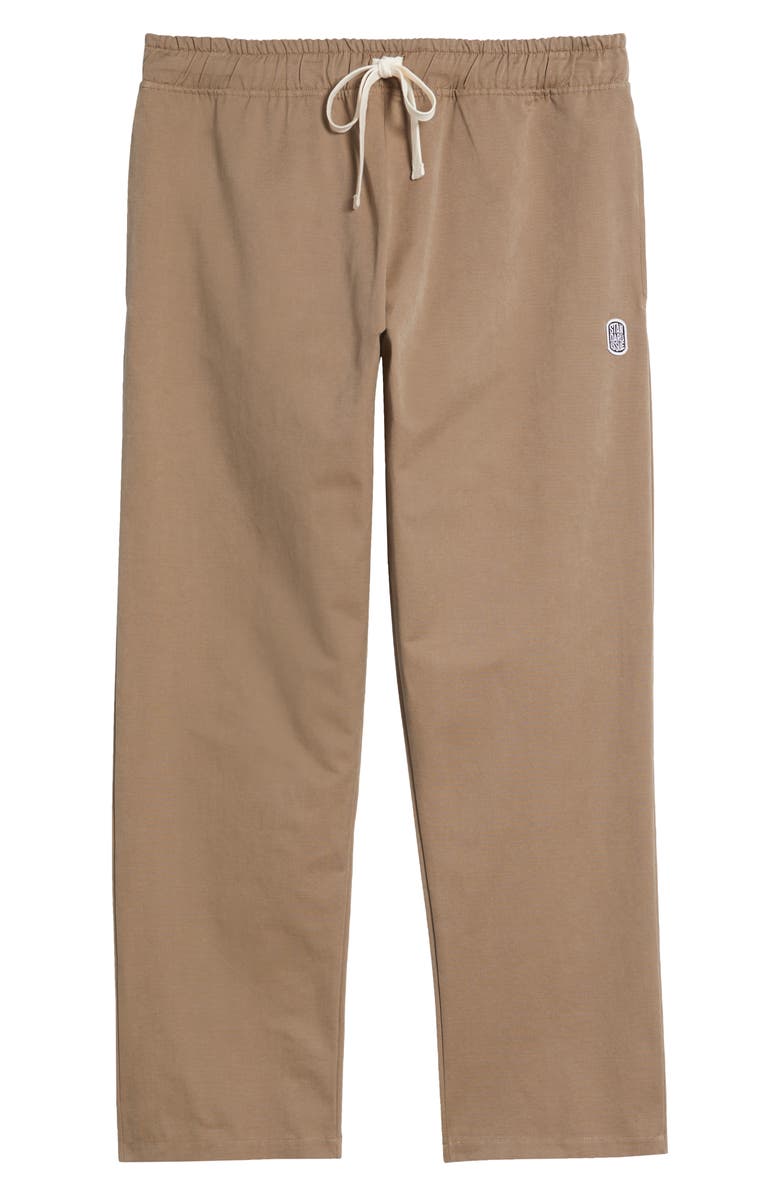 STANDARD ISSUE PD Cotton Blend Drawstring Slacker Pants, Alternate, color, Suede