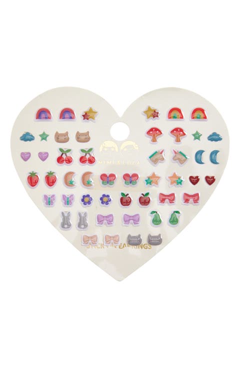 Kids' Set of 25 Assorted Earrings
